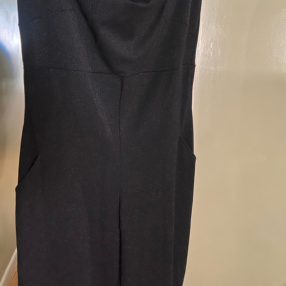 Chiara Boni Rebecca sugar lurex black jumpsuit size 16 NWT and size 14 avlbl - Picture 8 of 10